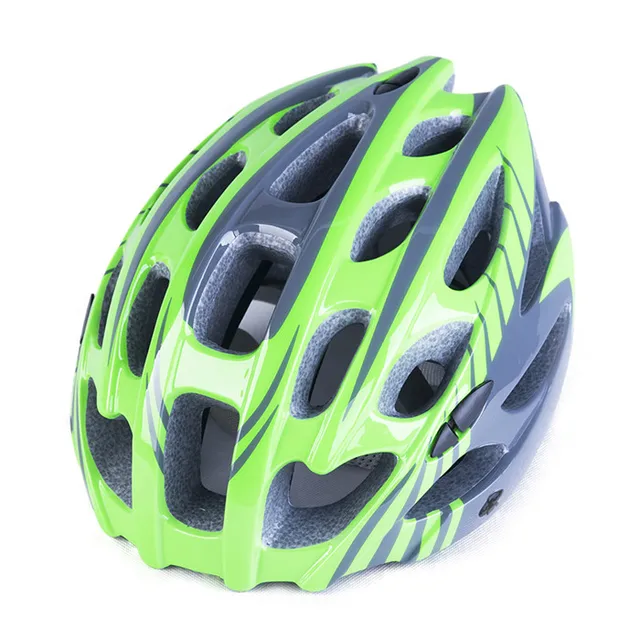 230g 54 62cm Ultra light Road Racing Bicycle Helmet In mold Green