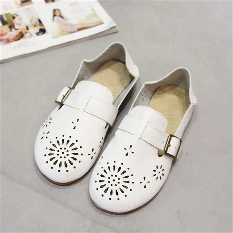 

Fashion High Quality Women Flats Shoes Slip On Comfort Shoes Flat Shoes Loafers women leather shoes zapatos mujer