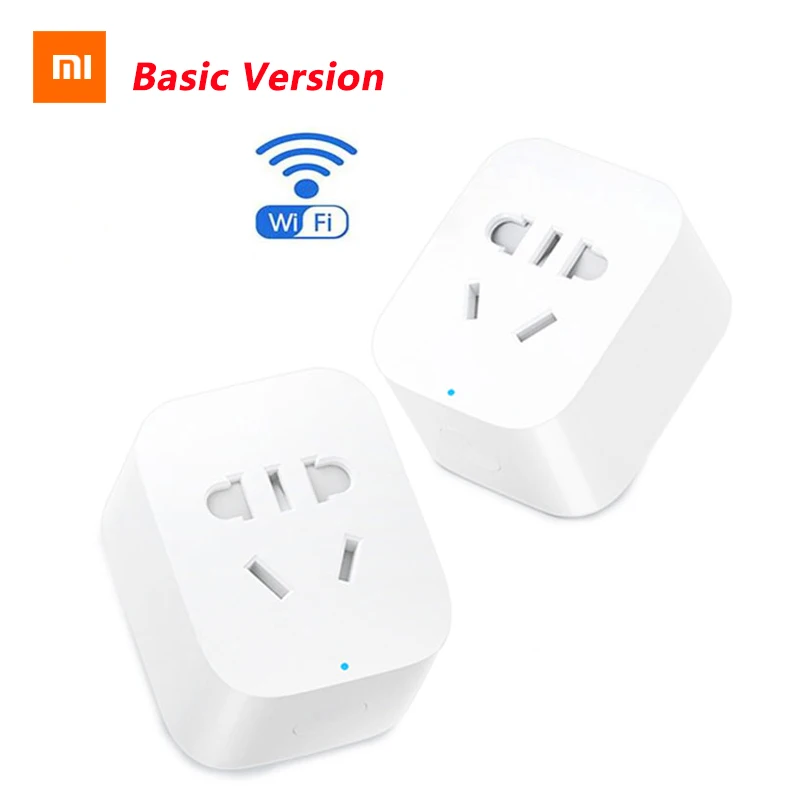 

Original Xiaomi MiJia Mi Smart Power Wifi Socket Plug Basic Wireless Remote Control WiFi APP Timer Switch Powercube Smart home