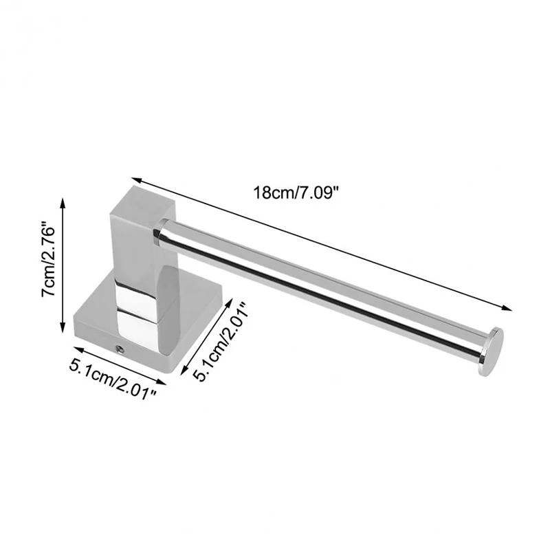 SRJ аксессуары для ванной комнаты 304 из нержавеющей стали держатель для туалетной бумаги вешалка для полотенец Ванная комната туалетный рулон стойка для хранения бумаги