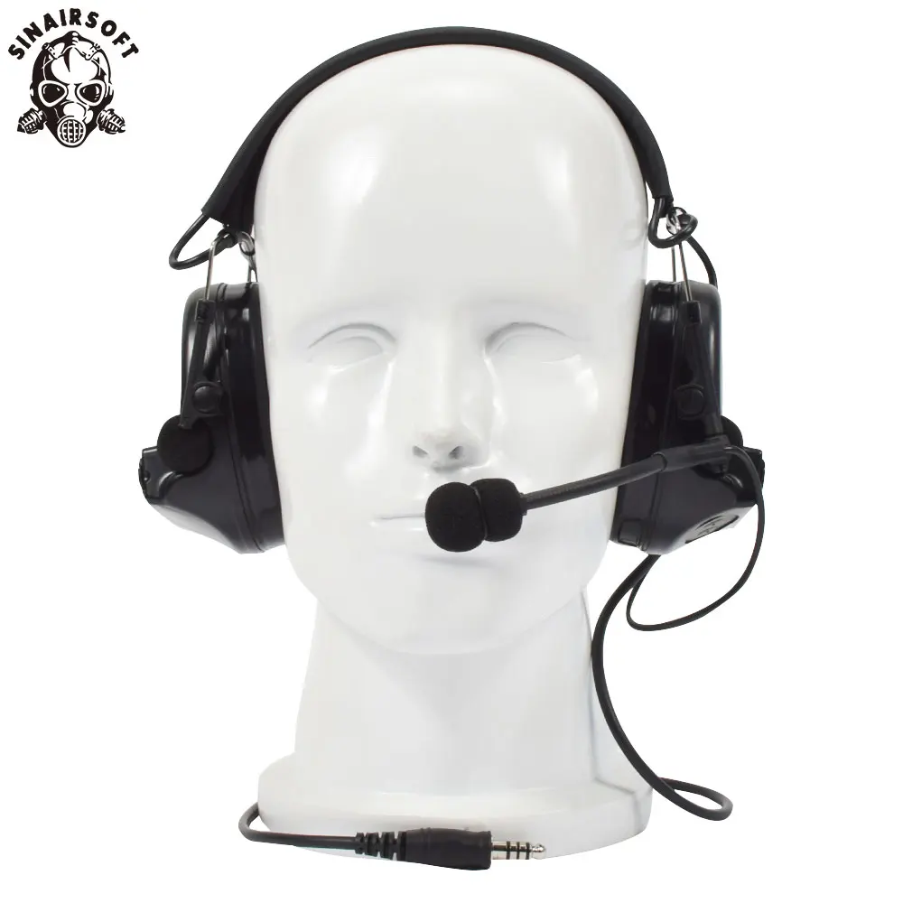 Тактическая гарнитура SINAIRSOFT Z tactical Sordin Airsoft Comtac 041 ZComtac II шумоподавляющие наушники