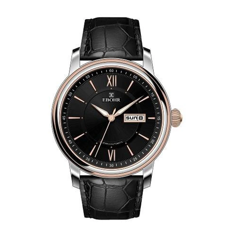 

EBOHR brand luxury machinery successful men's Mechanical watch waterproof business casual fashion watch 2019 new Ebohr 30010734