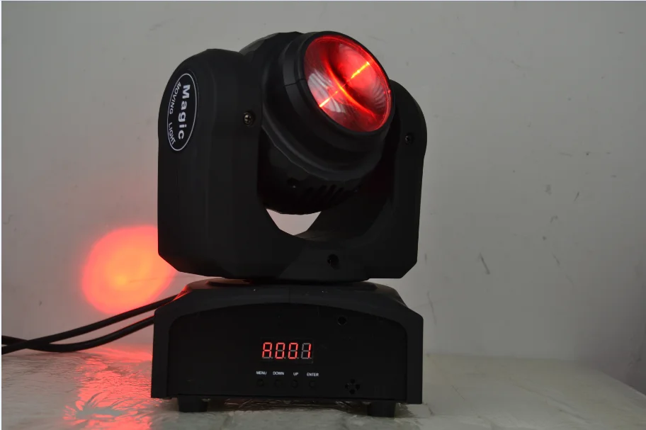 Двухсторонняя Светодиодная лампа для мытья луча 4x10 Вт + 1x10 RGBW DMX 512 с вращающейся