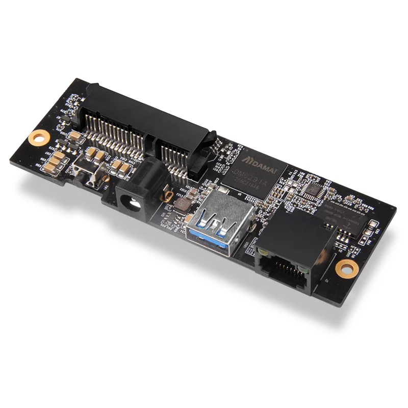  Carcasa de disco duro portátil de red inalámbrica Q3C USB3.0 a SATA para 25/35 pulgadas HDD SSD Col