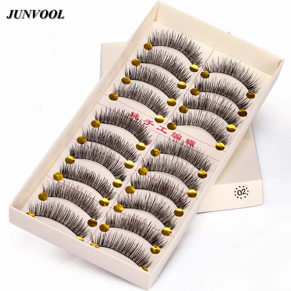 Buy Black Fake Eyelash Female Makeup Accessories Thick