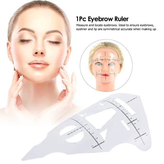 Eyebrow Ruler Tattoo Eyebrow Guide Ruler Permanent Makeup Eyebrow