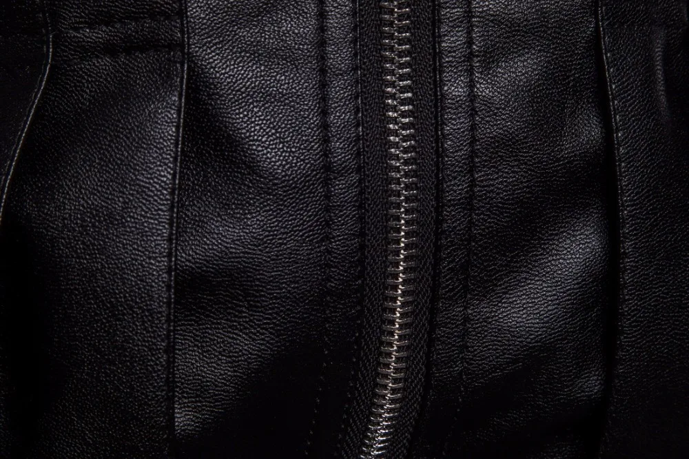 Новейшая весенне-осенняя кожаная куртка, пальто, мужские панк мотоциклетные байкерские кожаные куртки, мужские черные куртки, мужские пальто