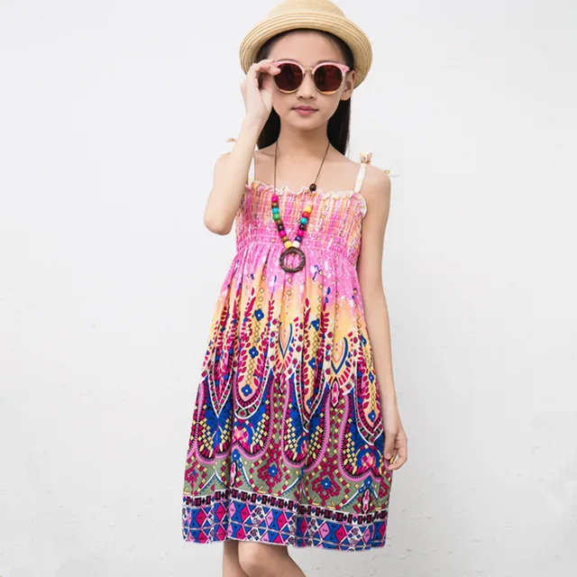 Online Dresses Summer 2017 S Bohemian Sundress Colorful Image