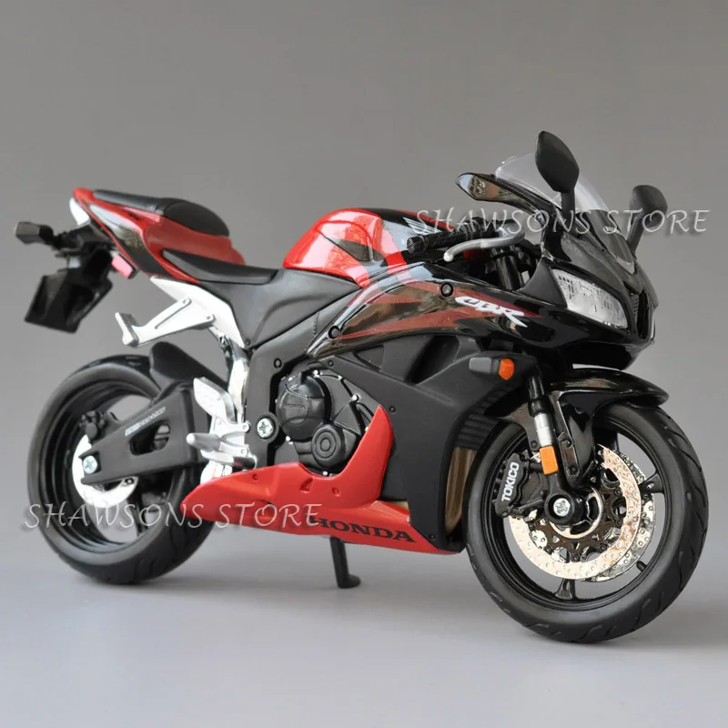 Литая модель мотоцикла игрушки Maisto 1:12 Honda CBR 600RR спортивный велосипед миниатюрная