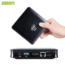 BBEN Intel Mini PC Windows 10 Intel Z8350 Quad Core 2GB 4GB RAM HD Graphics RJ45
