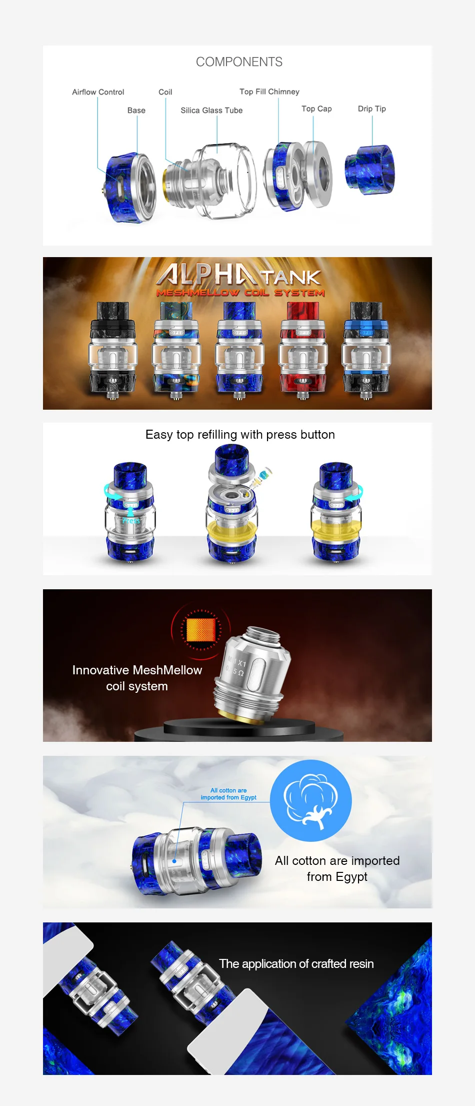 Geekvape Alpha Subohm Tank 2ml/4ml