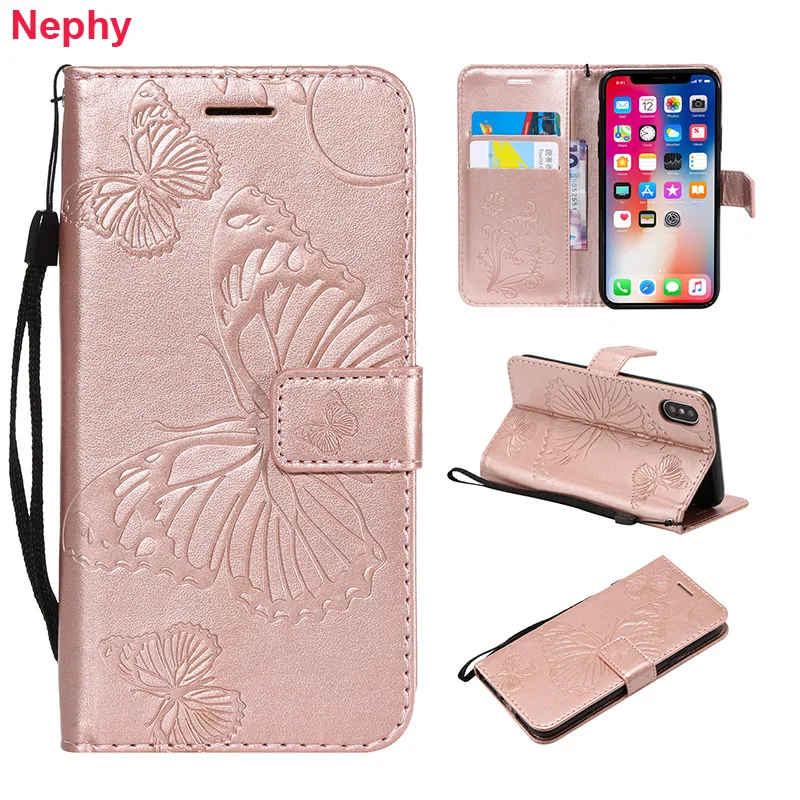 Роскошный кожаный флип чехол для iPhone 6 s S 7 7S 8 Plus 5 5S 5SE X 10 6Plus 6splus 7Plus 3D бумажник с