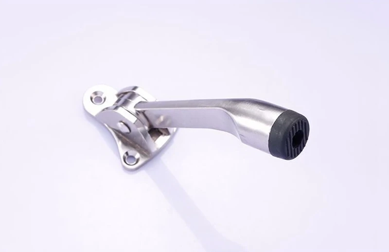 Kickdown Door Stop Drop Down Door Stopper Stops Holder with Rubber Tip 8