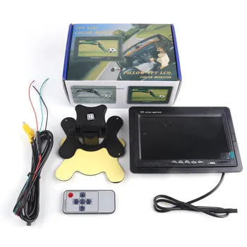 

7" TFT LCD Wired Car Monitor HD Display Wired Reverse Camera Parking System For Car Rearview Monitors For truck