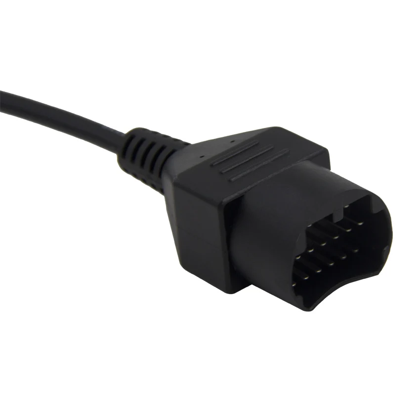 OBD OBD2 для Mazda 17Pin до 16Pin удлинитель 17 Pin до 16 Pin OBD2 диагностический инструмент адаптер Женский Соединительный кабель