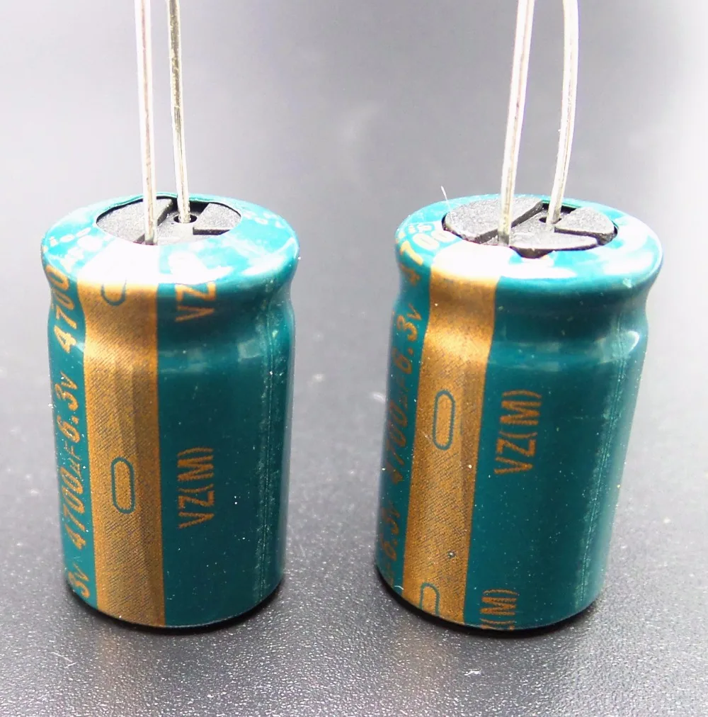 

2pcs 5pcs 6.3V 4700UF 12.5*20MM Low ESR / Impedance high frequency aluminum electrolytic capacitor 4700UF 6.3V4700uf