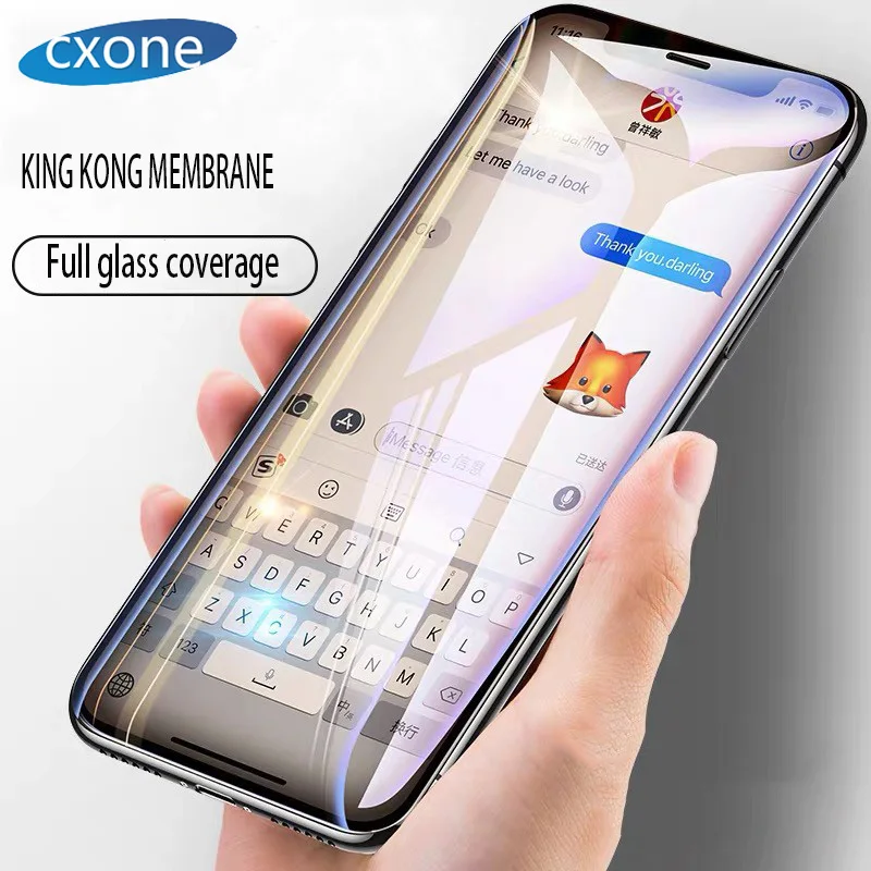 

Cxone 6D Edge Protective Glass on the For iPhone 7 8 6 6S Plus Tempered Screen Protector For iPhone 8 7 6 6s Plus Glass Film