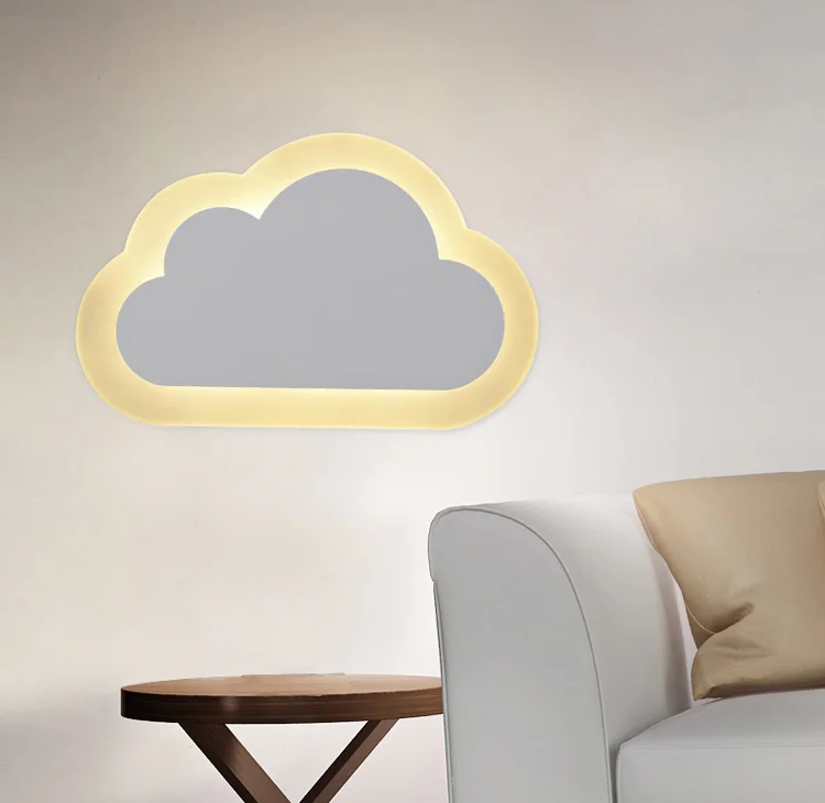 

Modern Acrylic Cloud Wall Lamp Led Stair Light LED modern Indoor Lighting led Shop light Wall led room light fixtures