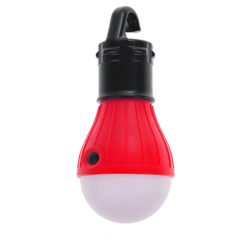 Мини портативный фонарь наружный фонарь для палаток аварийная лампа для кемпинга водонепроницаемый подвесной фонарик с креплением походный светодиодный фонарь 4 цвета 3* AAA - Мощность в ваттах: Red