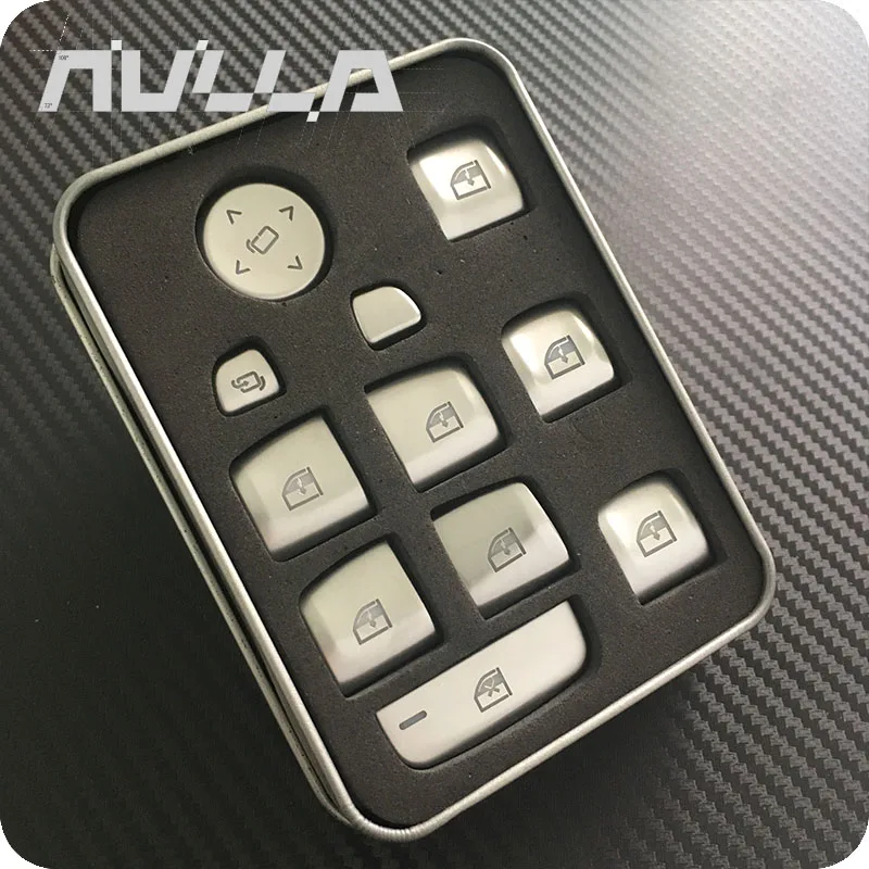 Наклейки для кнопки подъема двери и окна NULLA декоративная отделка BMW 5 серии G30 G38