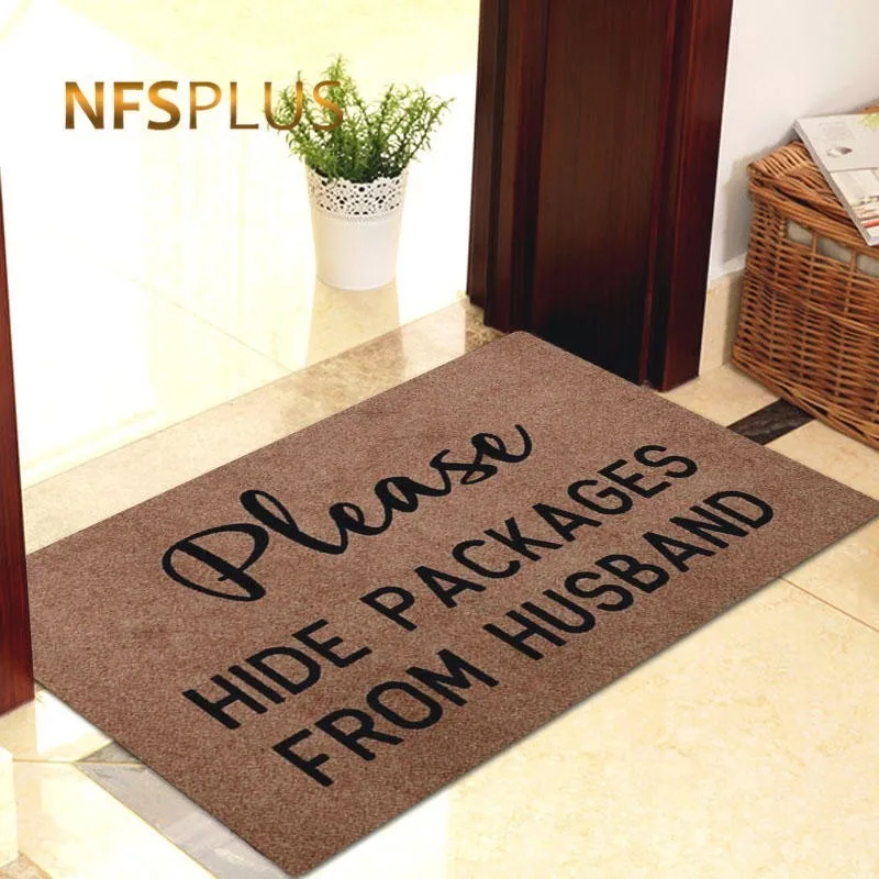 Funny Doormat For Entrance Door 40x60cm Polyester Fiber Tpr Anti Entrance Door 40x60cm Polyester Fiber