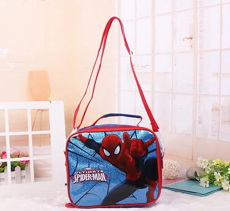 

New Spider Man Spiderman Lunch Bag for Lunch Box Kids Boys Children School Picnic Food Thermal Insulated Bags