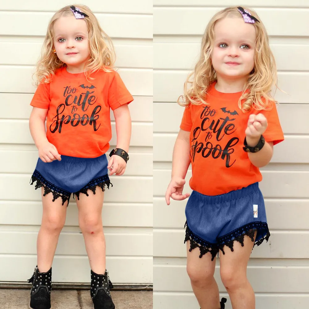 

toddler girl clothes set autumn halloween costumes for girl scary girls boutique outfits fall costume vestido infantil menina#y2