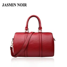 Женская сумка из натуральной кожи, большая, брендовая, дизайнерская, Бостонская, Ретро стиль, сумка через плечо, модная, Классическая, настоящая коровья кожа, натуральная кожа, сумка-тоут