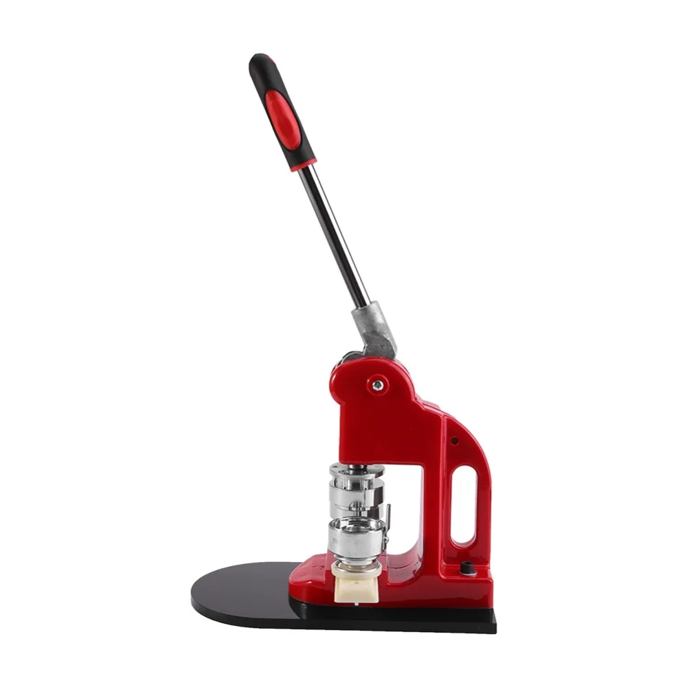 

3.2cm Badge Punch Press Maker Machine With 1000 Circle Button Parts+Circle Cutter.
