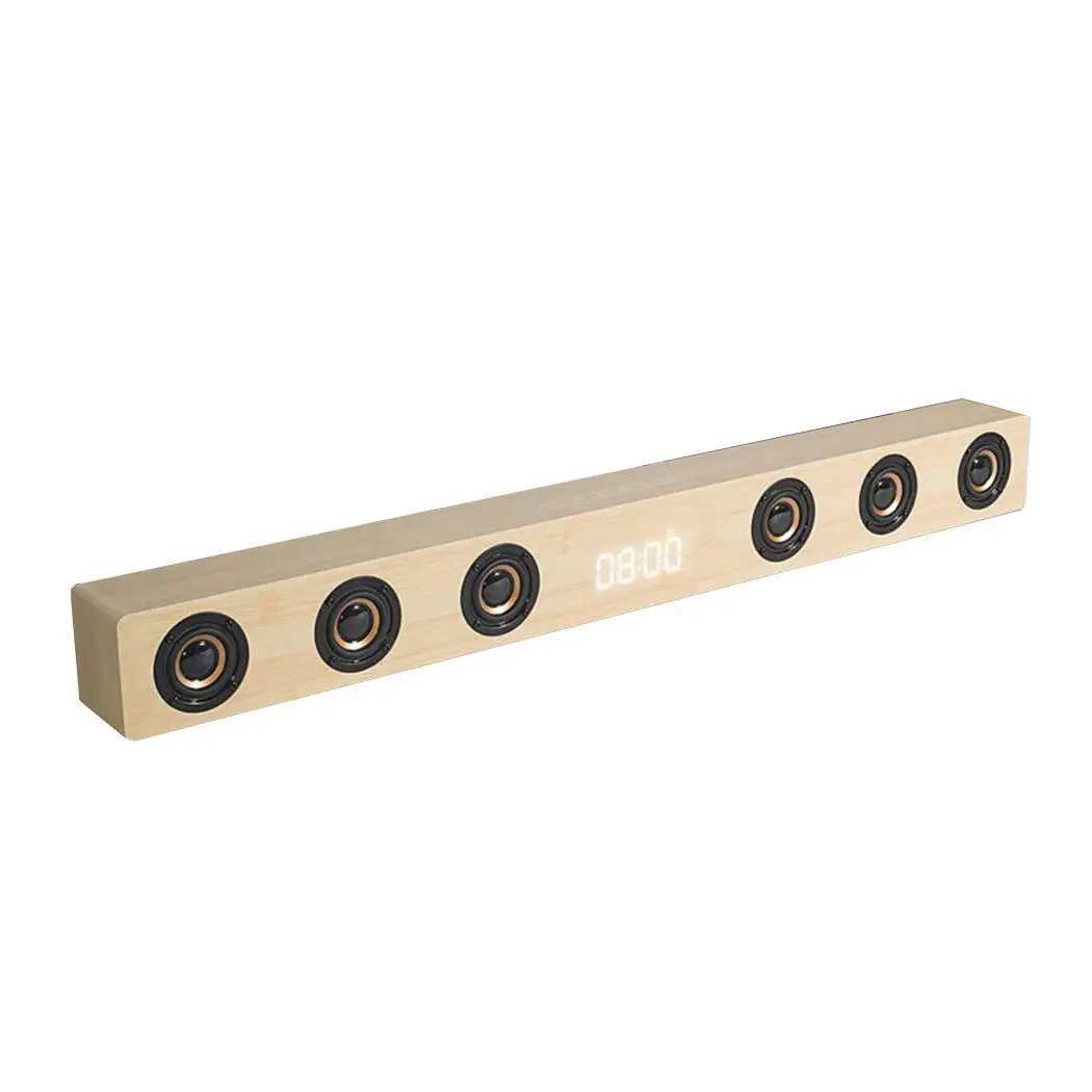 

Wood Audio Wireless Bluetooth 4.2 Music Speaker With Remote Control