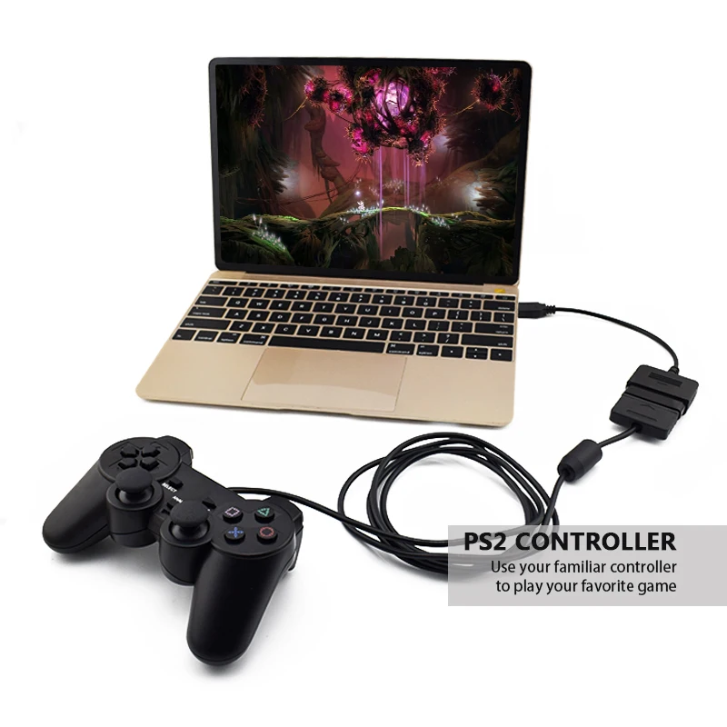 USB порты DATA FROG контроллер конвертер для Sony PlayStation2 PS2 геймпад Проводной адаптер PS3