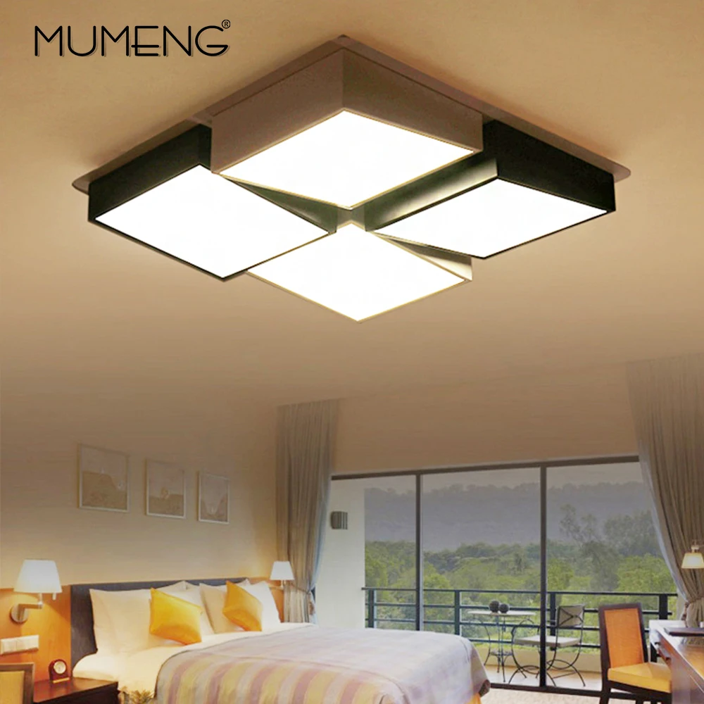 

Minimalist LED ceiling light 4 models Modern Lamp for Living Room Lighting Fixture Bedroom/Kitchen/Study Room Remote Control