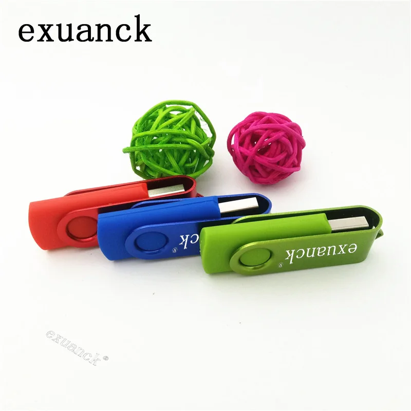 

exuanck Usb 4GB 8GB 16GB Usb 2.0 Flash Pen Drive Swivel External Storage For Computer 32GB Memory Stick Flash Drive 64GB