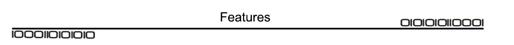 Features