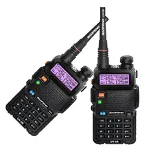 2 комплекта Baofeng UV-5R двухдиапазонный 136-174/400-520 МГц ветчина двухстороннее радио Великобритания Испания США POALND