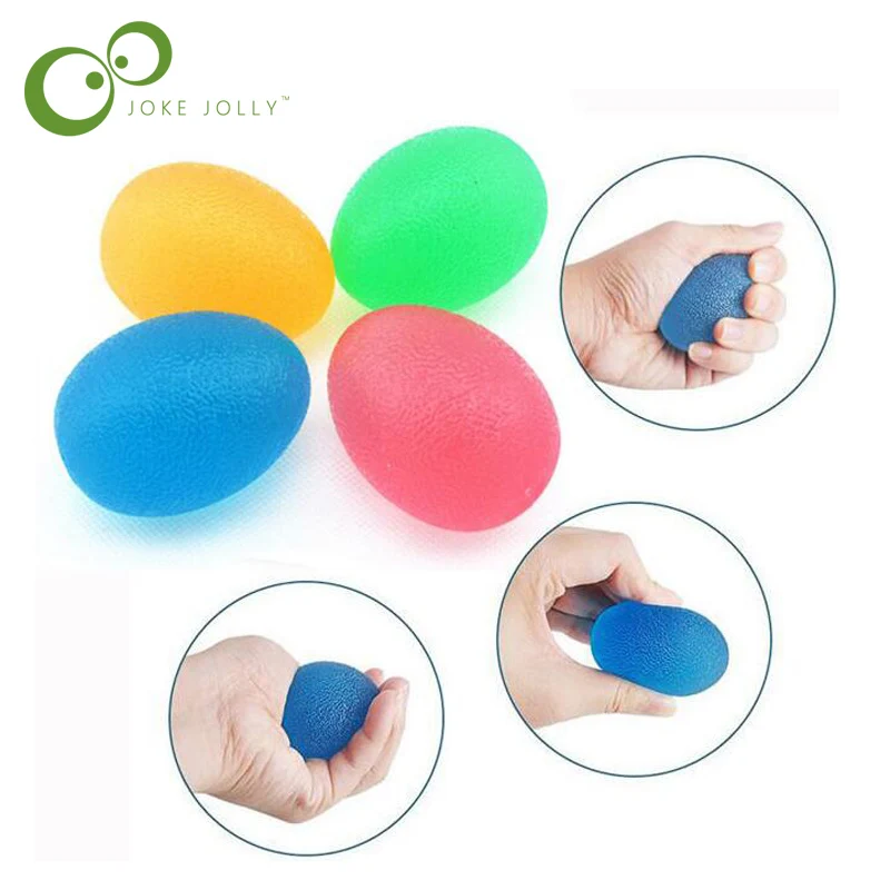 1PcStrengthHandGripBallsMusclePowerTrainingSiliconeHandGrips