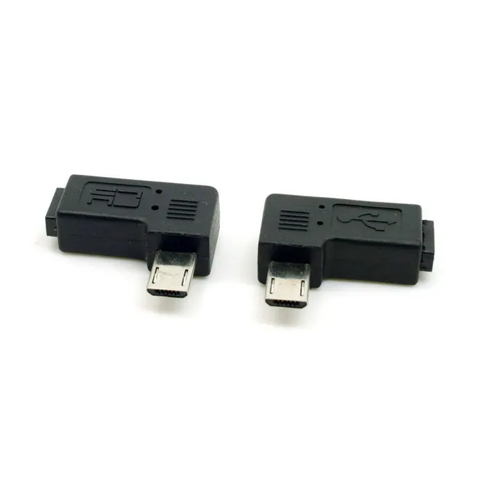 9 мм Длинный разъем 90 градусов левый и правый угловой Micro USB 3. 0 5 контактный