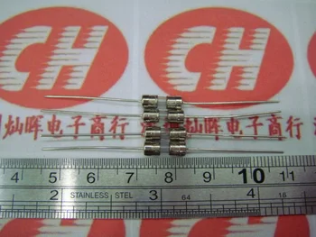 

10pcs/lot 3.6 * 10mm 6.3A 250V F6.3A Leaded glass fuse fast break double hat