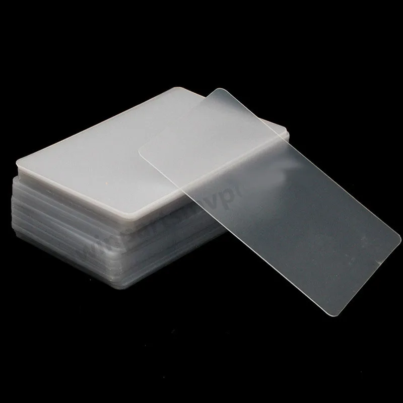 Пластиковый лист для ремонта визитных карточек 20/50/100 шт./лот|sheets|sheet plasticsheet box |