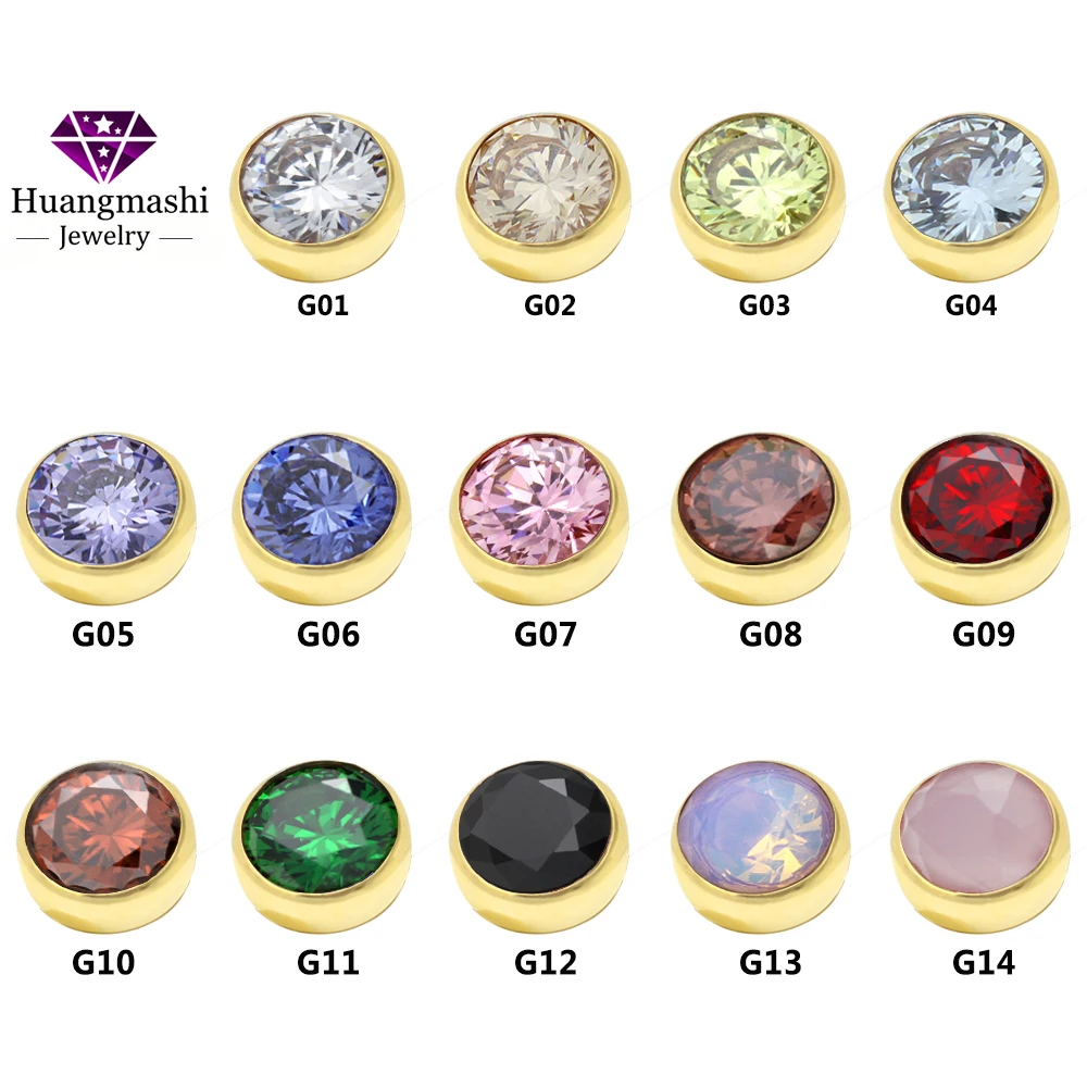 

Newest Fashion Jewelry Twisted zetting Ring Head Accessories 14 Colors Zircon Can Choose ME002