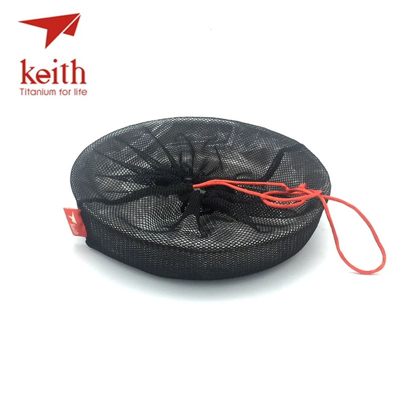 Keith 1L titanio grande platillo plato vajilla al aire libre Camping platos cubiertos platos humeantes para senderismo barbacoa viaje