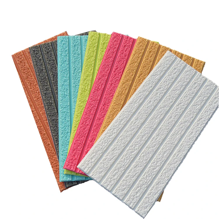 

3D creative wall stickers living room dormitory self-adhesive foam wallpaper imitation brick stone striped wallpaper stickers