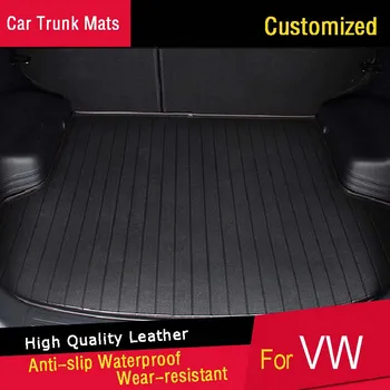 

Car Trunk Mats for VW Golf Touran Tiguan Jetta Passat VW CC Scirocco Touareg Customized Car Trunk Carpets Waterproof Rugs