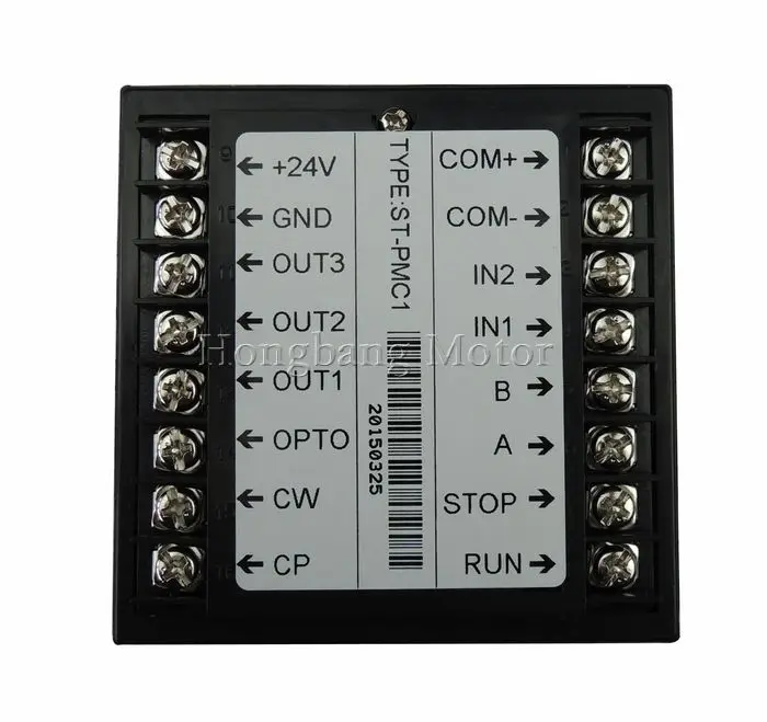 Free shipping CNC Stepper motor controller Motion Controller Single axis controller programmable ST-PMC1 электродвигателя контроллер