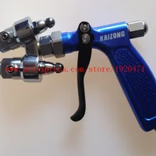 Серебряное зеркало с двойной головкой пистолет-распылитель посеребрение хромированный пистолет-распылитель с двойной головкой двухкомпонентный из нержавеющей стали