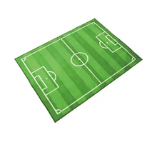 Детский коврик детский ползающий коврик Кубок мира Зеленый футбольное поле Прямоугольный Коврик