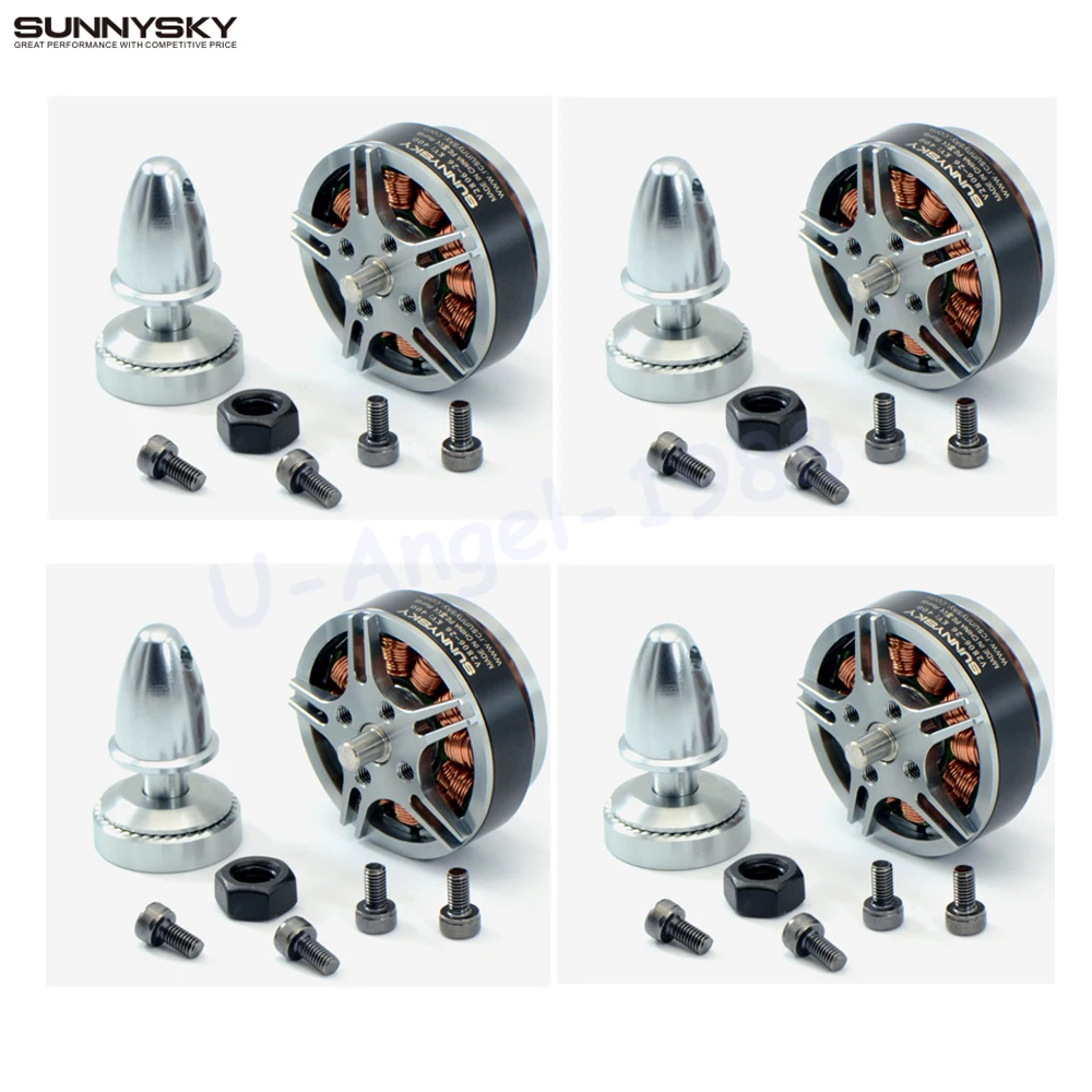 4 компл./лот Sunnysky V2806 400kv 650KV дисковый двигатель для радиоуправляемой модели