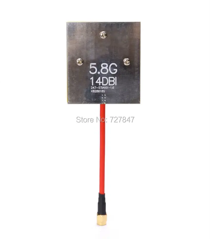 5.8G 14dBi High Gain Panel Antenna RC Multirotor Airplanes Antenna For DJI Phantom/Fixed Wing/Multicopter RPSMA / SMA Optional