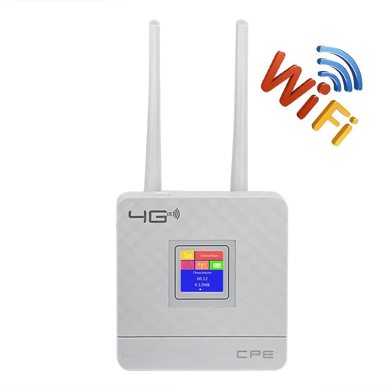 2 4G/5G двухантенный беспроводной маршрутизатор 150 Мбит/с 3G/4G CPE открытый Wifi с Ethernet RJ45