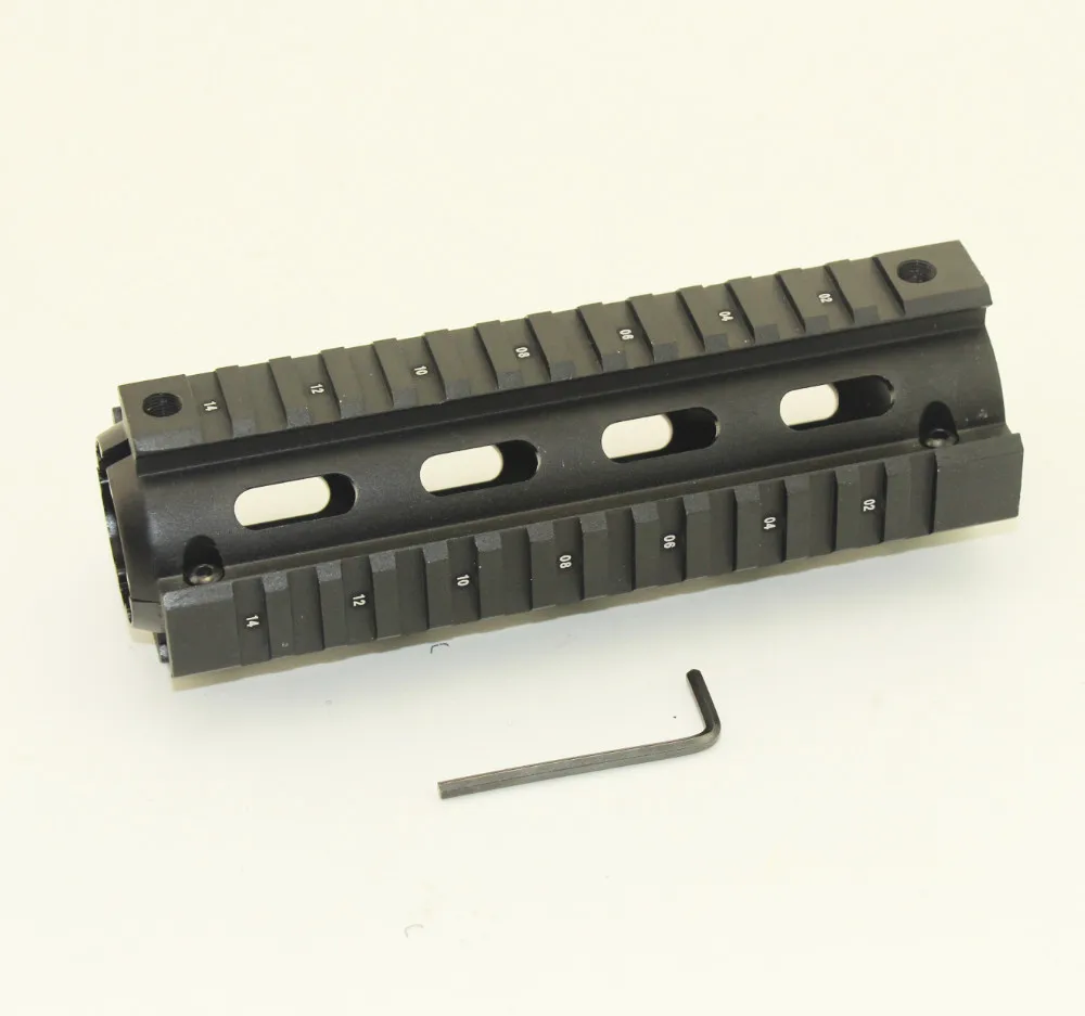 AR-15 M4 Handguard Quad Rail 2-Piece Drop-In крепление Handguard Пикатинни тонкий Охотничий Тактический Карабин 6,7 дюймов RIS